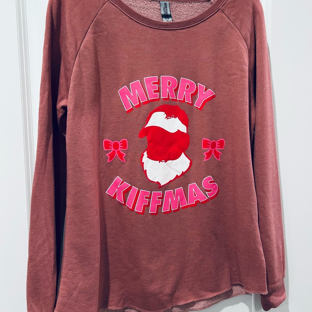 Merry Kiffmas Sweatshirt LSU Fans
